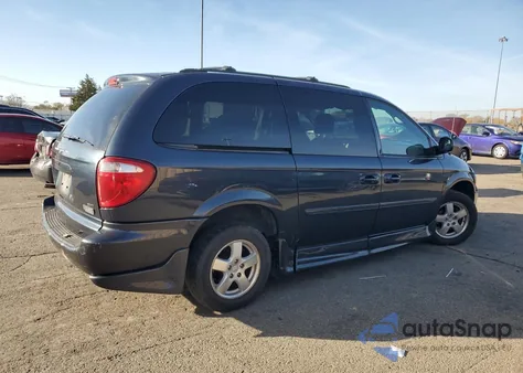 2007 Dodge Grand Caravan Sxt from USA, damaged, VIN 2D4GP44L97R314075